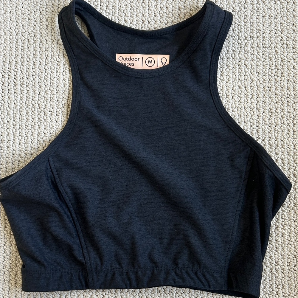 Outdoor Voices Women's Black Tank Top